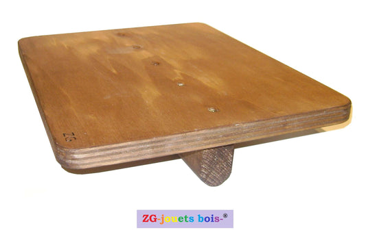 Plateau de freeman, concentration, musculation, rééducation cheville, fabrication artisanale française par ZG-jouetsbois-