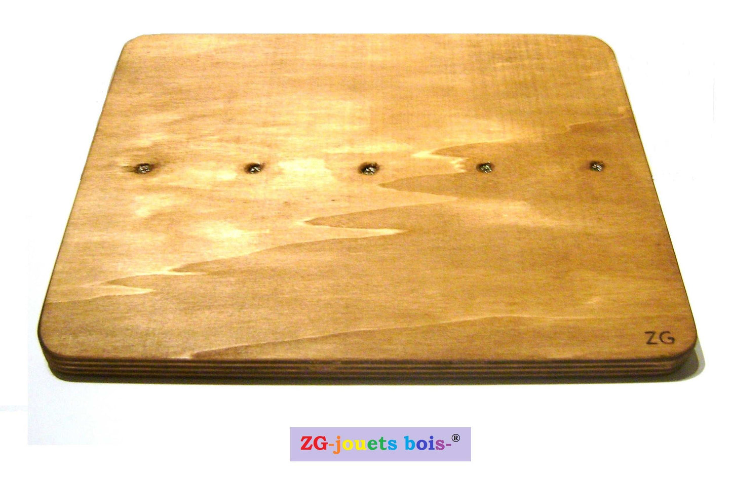 Plateau de freeman, concentration, musculation, rééducation cheville, fabrication artisanale française par ZG-jouetsbois-