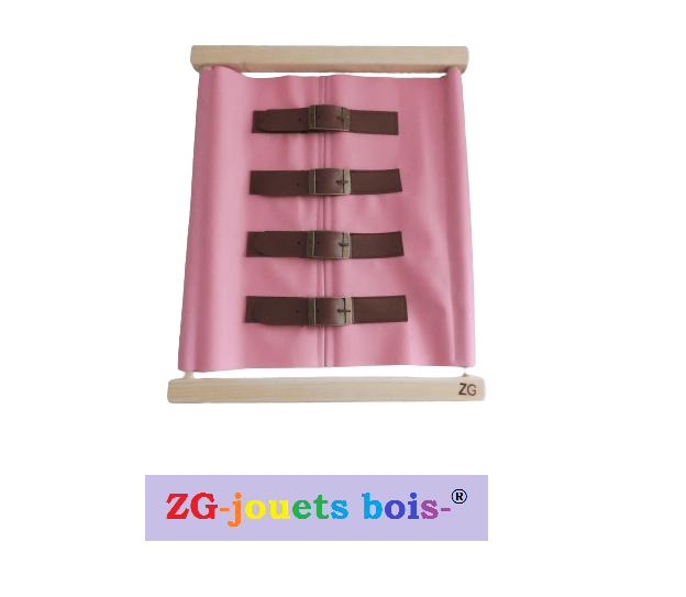 Cadre d'Habillage Montessori Boucles de ceinture