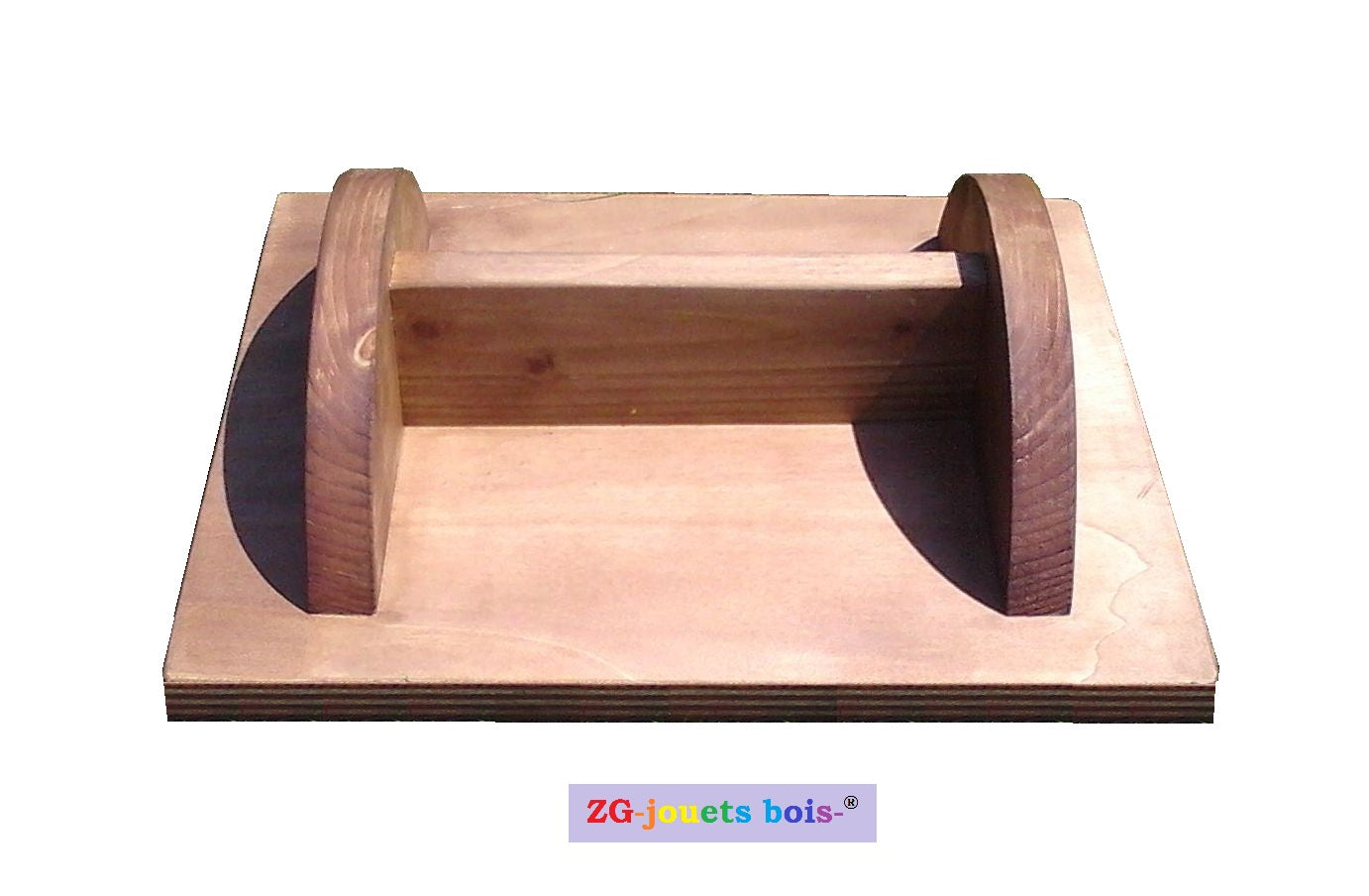 Planche d'équilibre, concentration, musculation, rééducation périnée, fabrication artisanale française par ZG-jouetsbois-