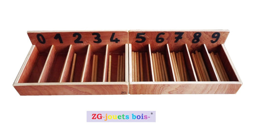 boites fuseaux empilables pour le rangement et le transport, en bois, solide, durable, artisanal