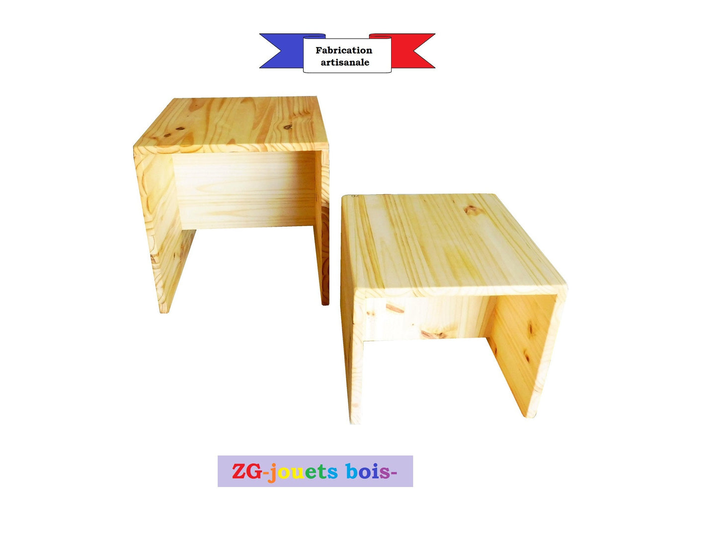 LOT Montessori cube table and chairs