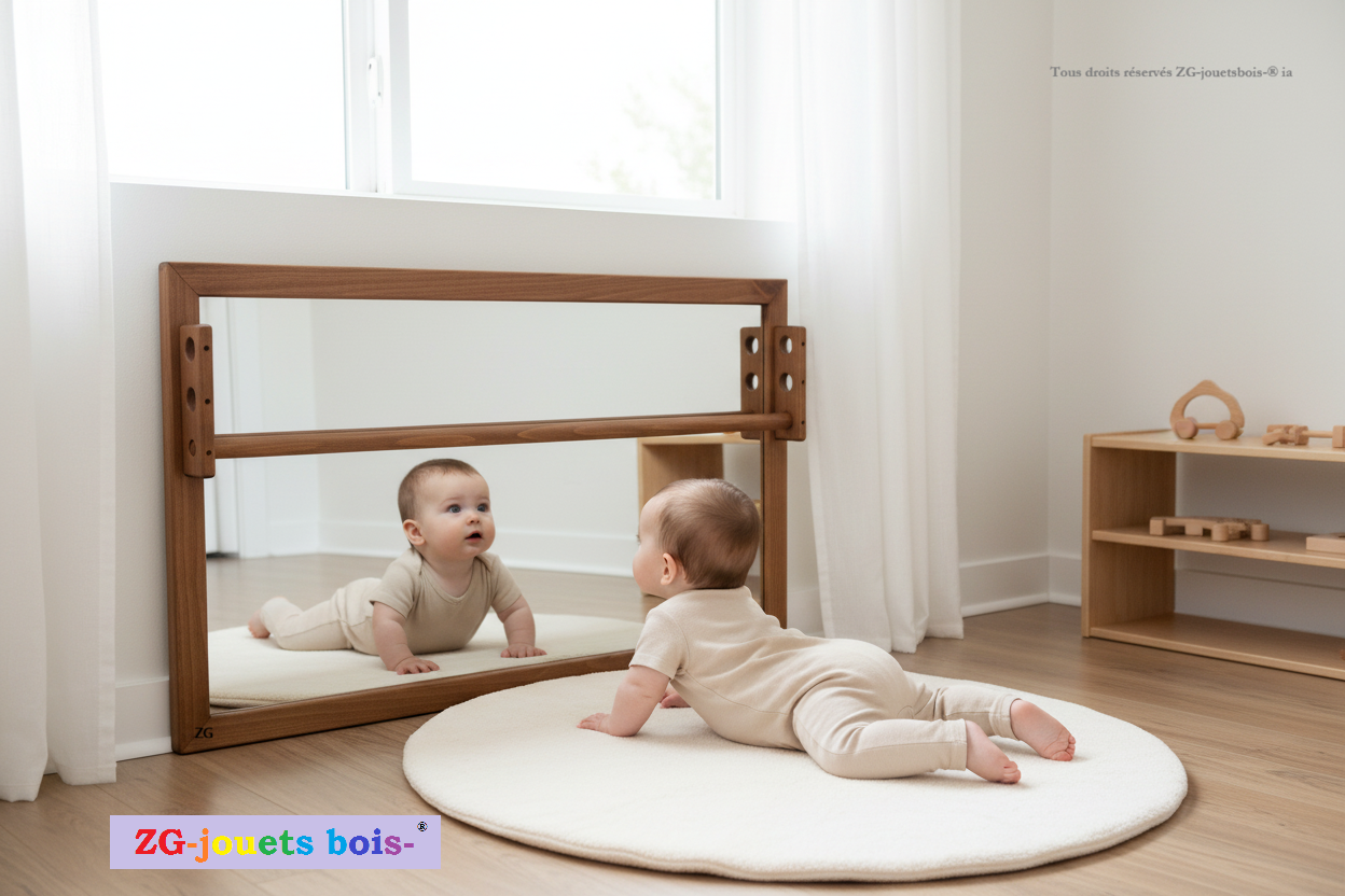 miroir artisanal sur mesure teinté
