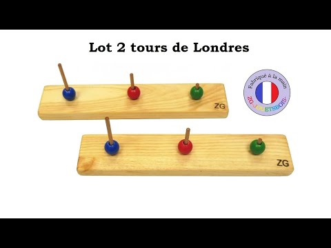 Lot Tour de Londres Drexel Boule Verte - Test Neuropsychologique Professionnel