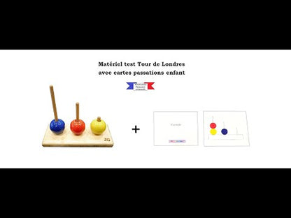 Test Tour de Londres Shallice Enfant Boule Jaune - Matériel Neuropsychologie