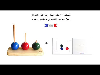 Test Tour de Londres Shallice Enfant Boule Verte - Matériel Neuropsychologie Professionnel