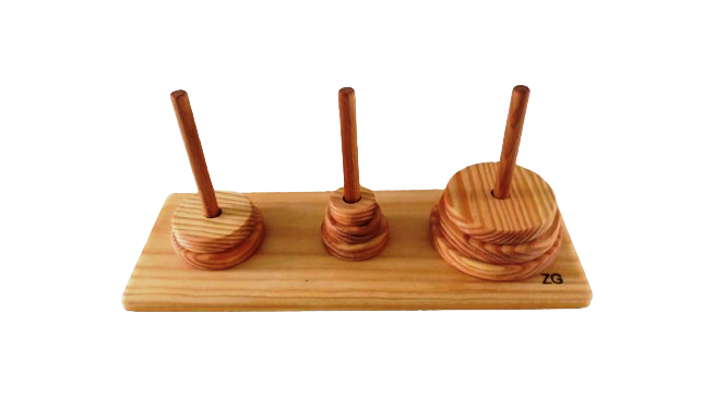 tour hanoï zg réflexion casse-tête en bois fabrication française artisanale