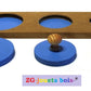 puzze montessori 3 cercles bleus, encastrement premier âge nido, fabrication artisanale française ZG-jouetsbois-