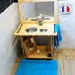Complete set Montessori washing table + 2 unbreakable mirrors