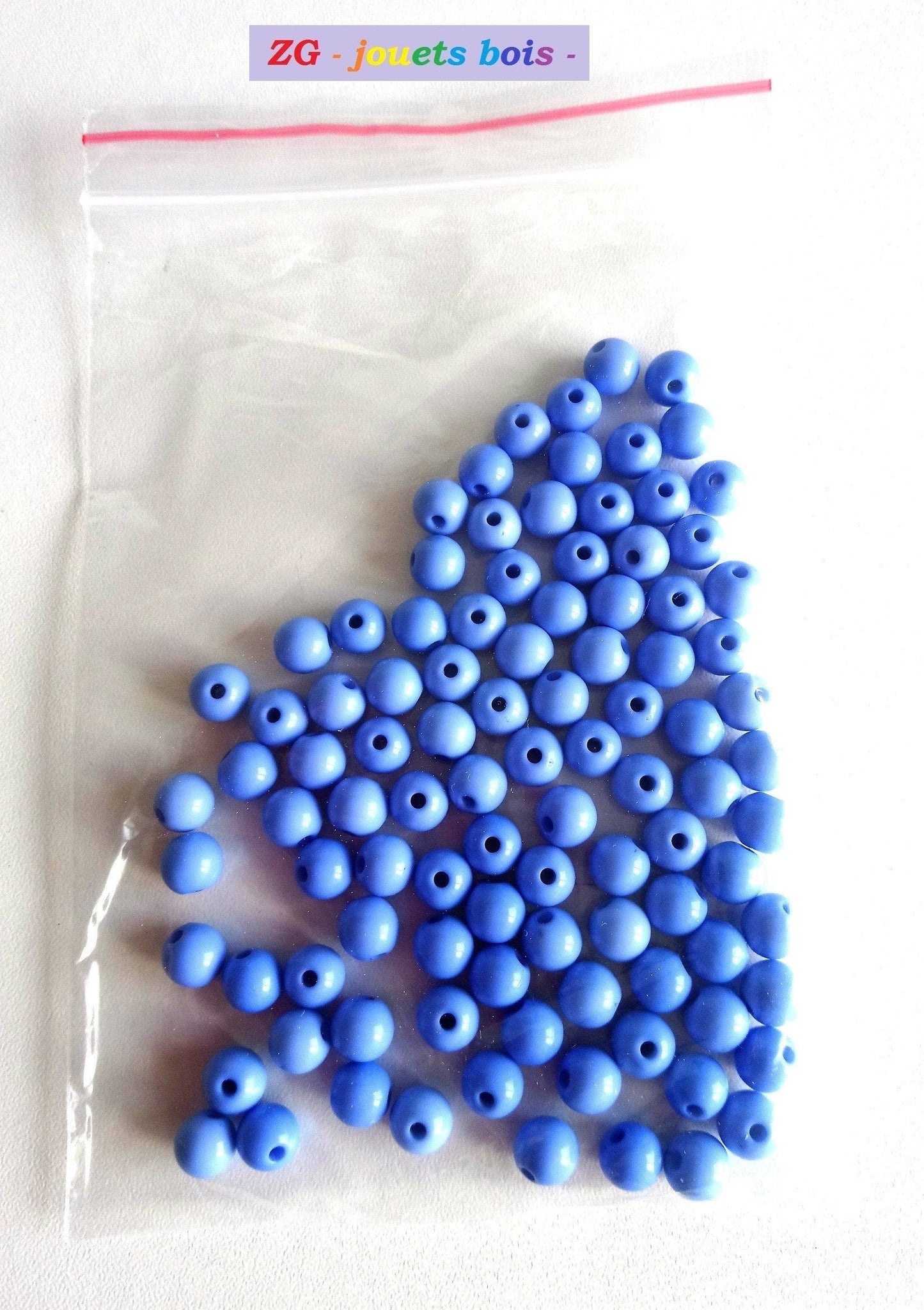 LOT 100 perles Montessori, couleur au choix