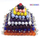 385 Beads alone to make the Montessori10 orange or gold pyramid